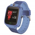 Išmanusis laikrodis vaikiškas su kamera, GPS mėlynas (blue) Maxlife MXKW-300
